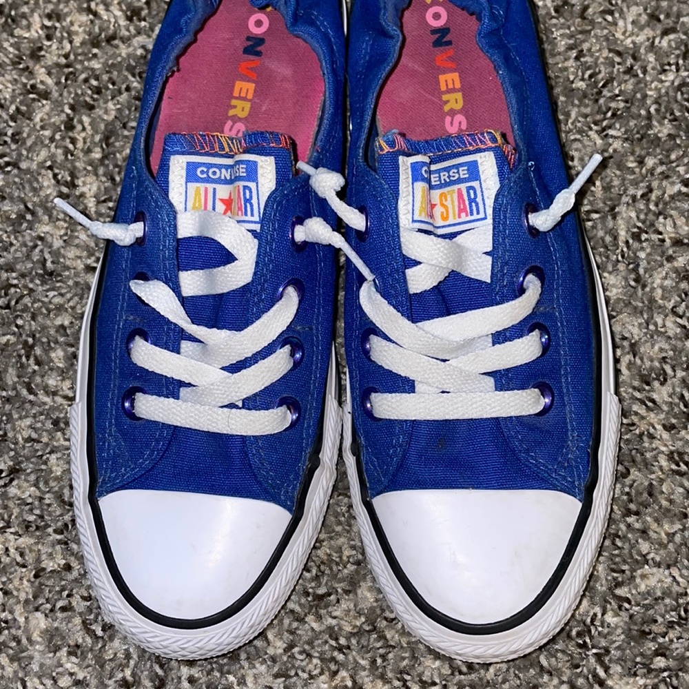 Blue Converse